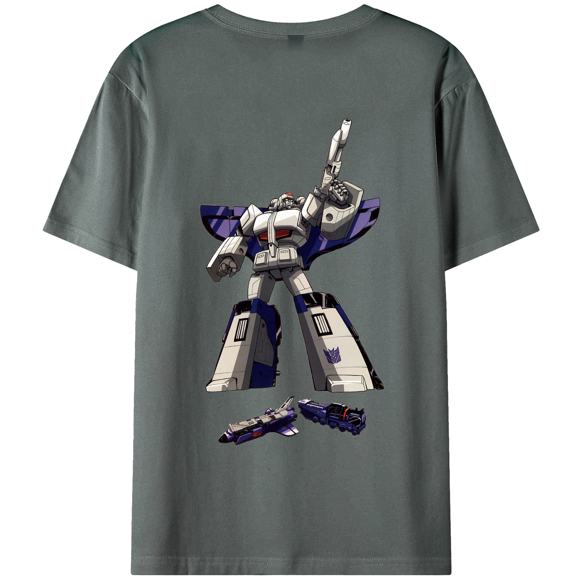 （画像用）  綿100％ メンズ半袖Tシャツ（バックプリント） 通気性